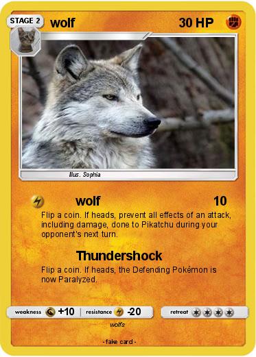 Pokemon wolf