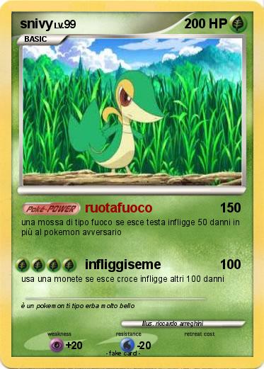 Pokemon snivy