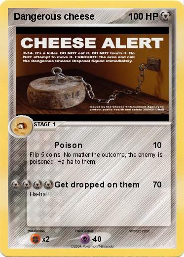 Pokemon Dangerous cheese