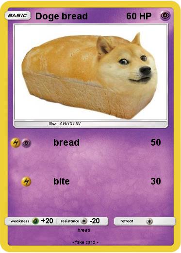Pokemon Doge bread