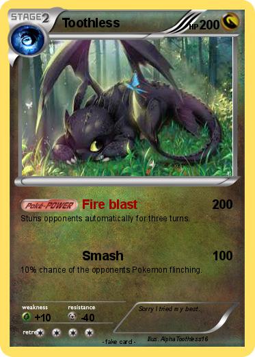 Pokemon Toothless
