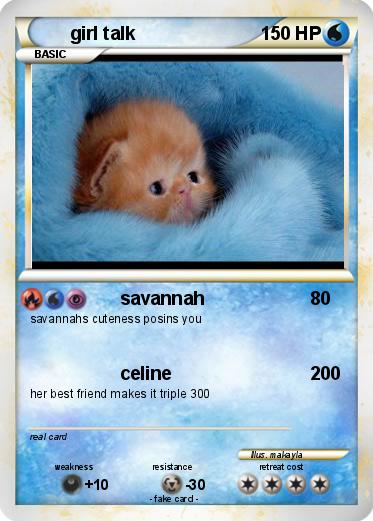 Pokemon girl talk