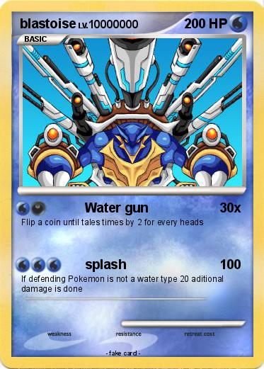 Pokemon blastoise