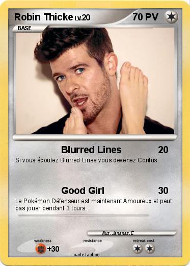 Pokemon Robin Thicke