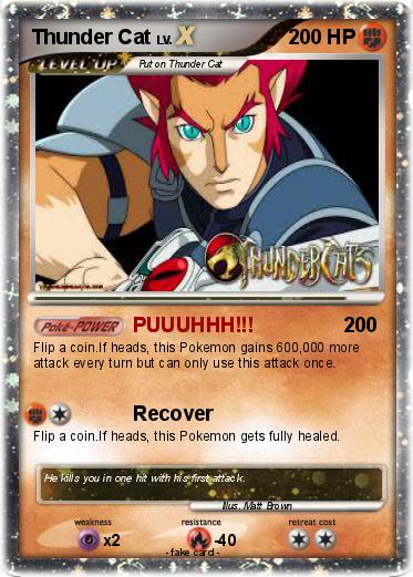 Pokemon Thunder Cat