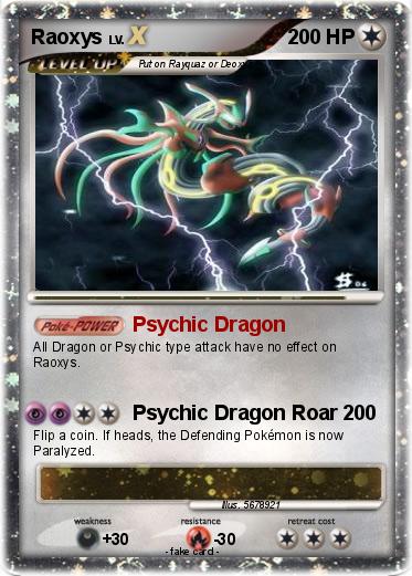 Pokemon Raoxys