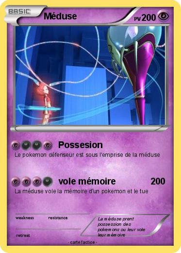 Pokemon Méduse