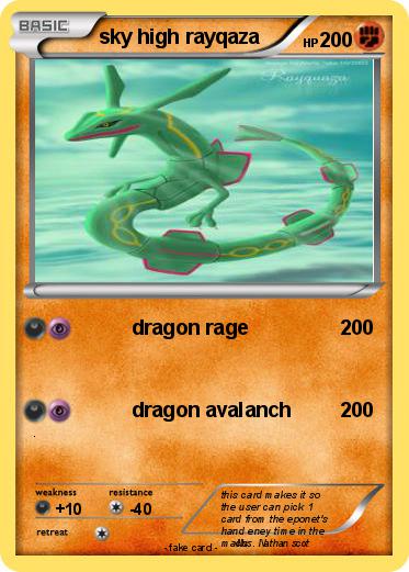 Pokemon sky high rayqaza