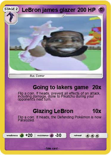 Pokemon LeBron james glazer