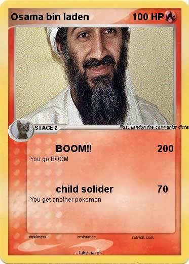 Pokemon Osama bin laden