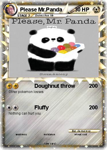 Pokemon Please Mr.Panda