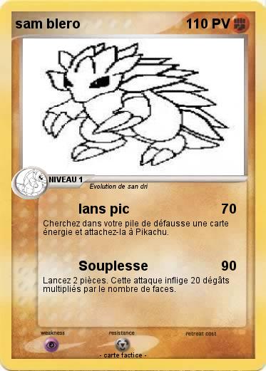 Pokemon sam blero