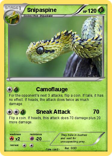 Pokemon Snipaspine
