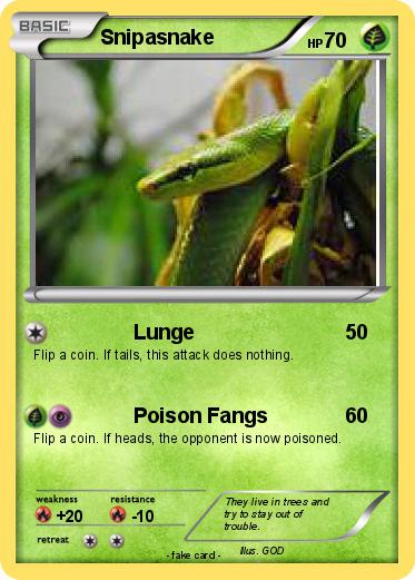 Pokemon Snipasnake