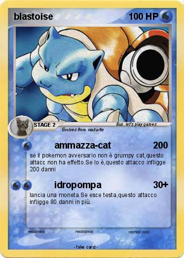 Pokemon blastoise