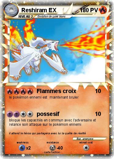 Pokemon Reshiram EX