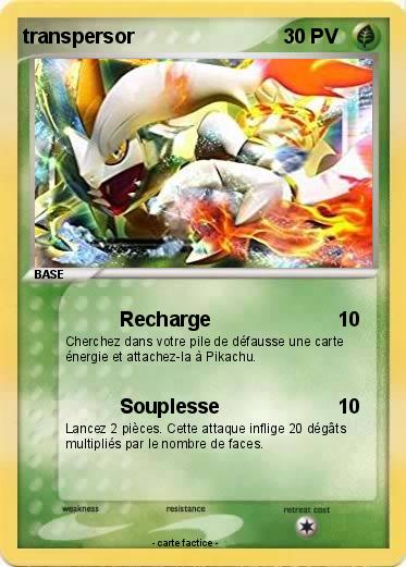 Pokemon transpersor