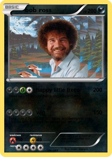 Pokemon bob ross