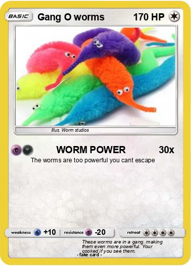 Pokemon Gang O worms