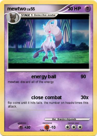 Pokemon mewtwo
