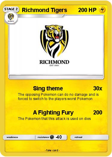 Pokemon Richmond Tigers