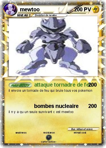 Pokemon mewtoo