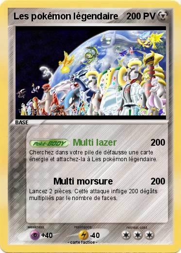 Pokemon Les pokémon légendaire