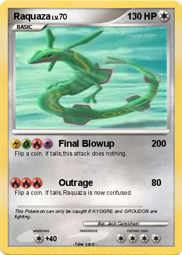 Pokemon Raquaza