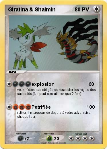 Pokemon Giratina & Shaimin
