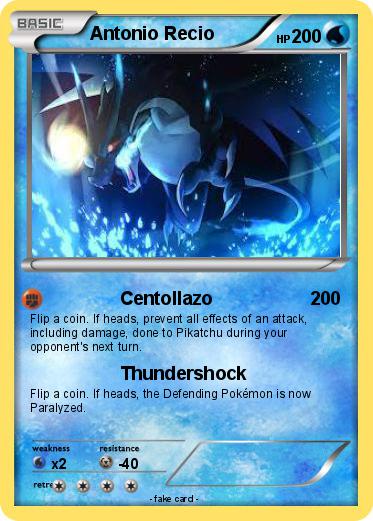Pokemon Antonio Recio