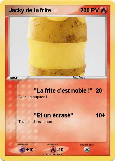 Pokemon Jacky de la frite