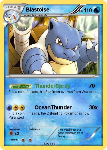 Pokemon Blastoise