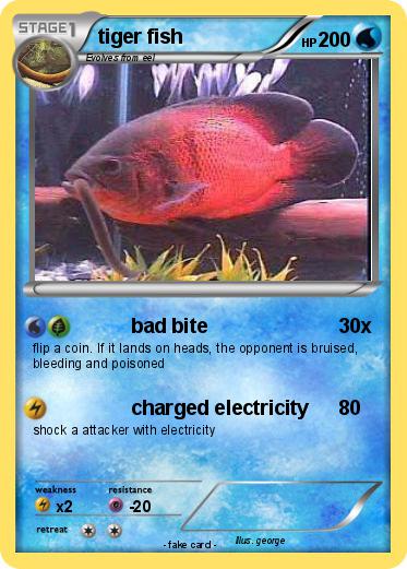 Pokemon tiger fish