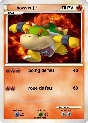 Pokemon bowser j.r