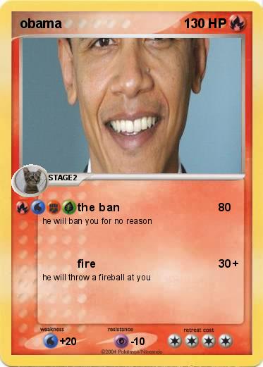Pokemon obama