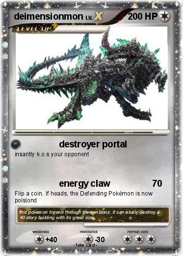 Pokemon deimensionmon