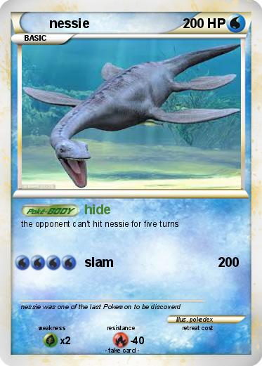 Pokemon nessie