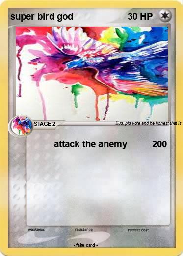 Pokemon super bird god