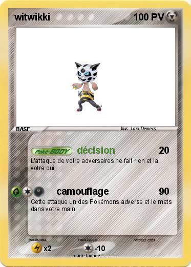 Pokemon witwikki