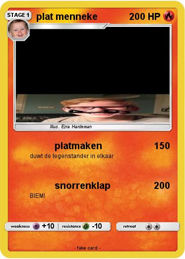 Pokemon plat menneke