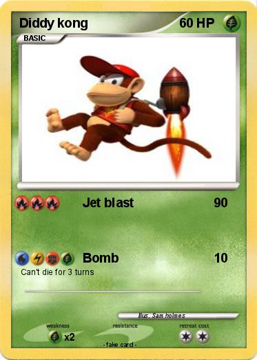 Pokemon Diddy kong