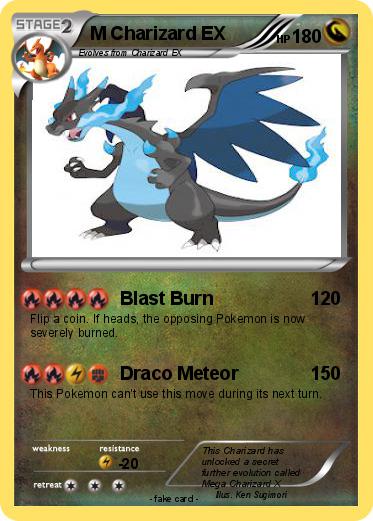 Pokemon M Charizard EX