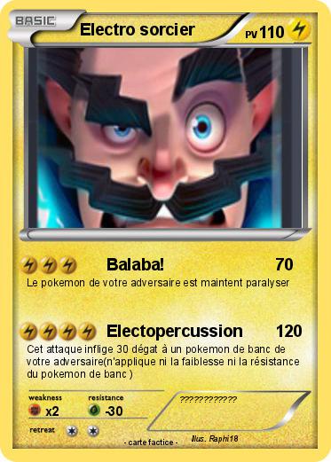 Pokemon Electro sorcier