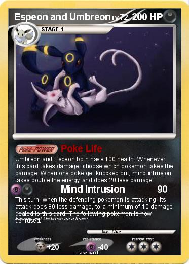 Pokemon Espeon and Umbreon