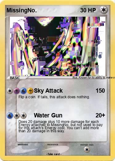 Pokemon MissingNo.