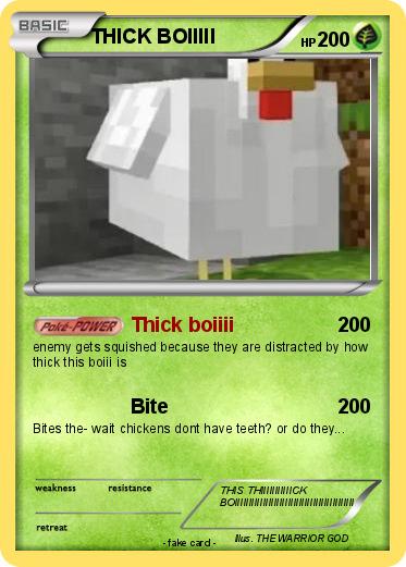 Pokemon THICK BOIIIII