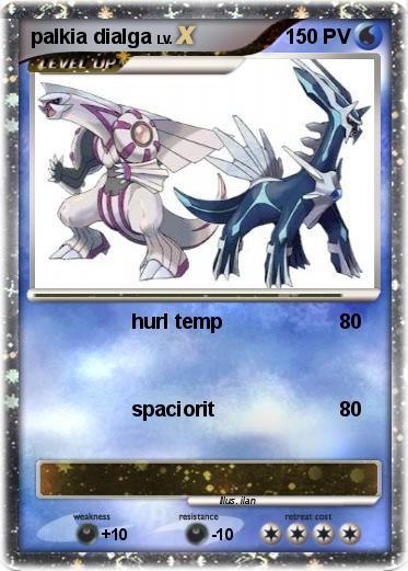 Pokemon palkia dialga