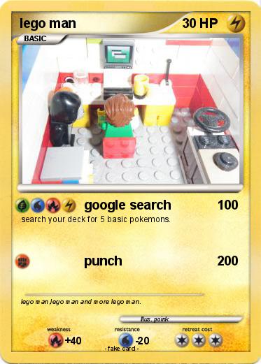 Pokemon lego man