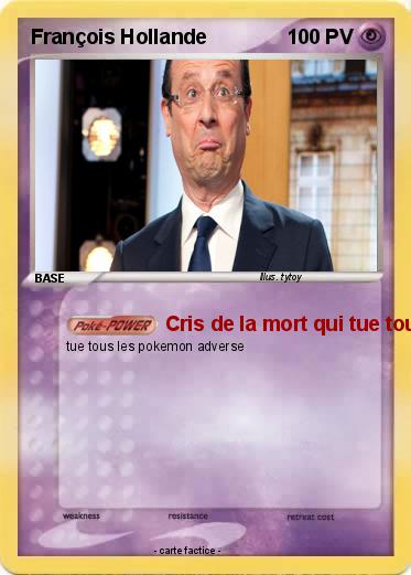 Pokemon François Hollande