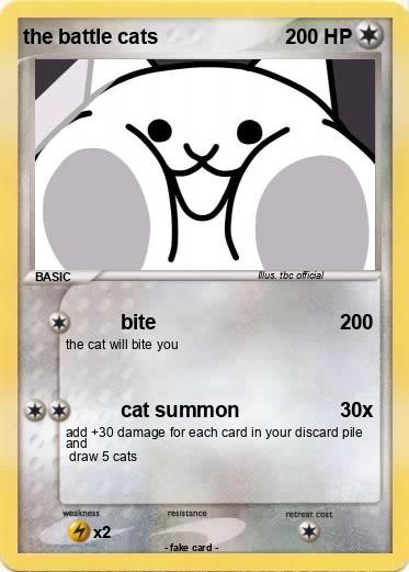 Pokemon the battle cats